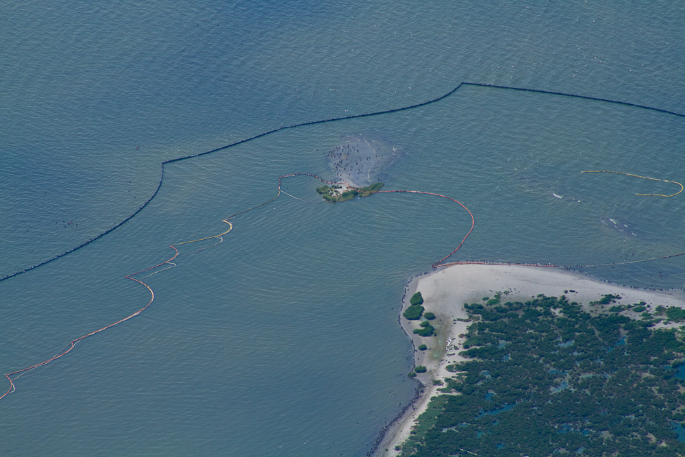 Oil cleanup efforts after the 2010 Deepwater Horizon disaster. Gerry Ellis