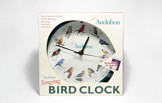 Audubon Singing Bird Clock