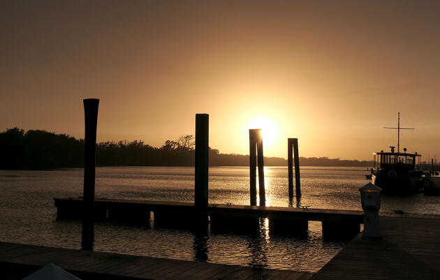 The docks in Beaufort, North Carolina, where the author's adventure began. Megan Mayhew Bergman