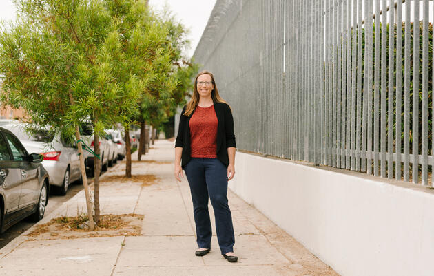 Rachel Malarich was appointed as the first-ever City Forest Officer of Los Angeles. Carmen Chan