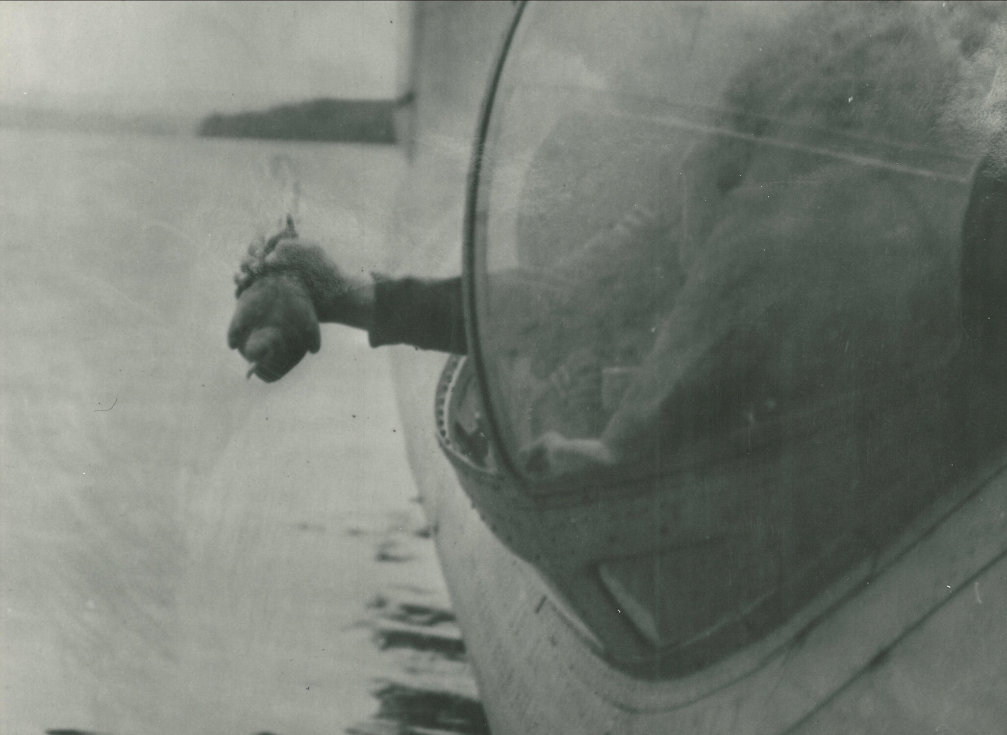A pigeon is released from a Catalina flying boat. They were occasionally strapped into mini parachutes to ensure a safe landing. Often, coded intelligence messages were strapped to the birds' bodies. AR/BNPS