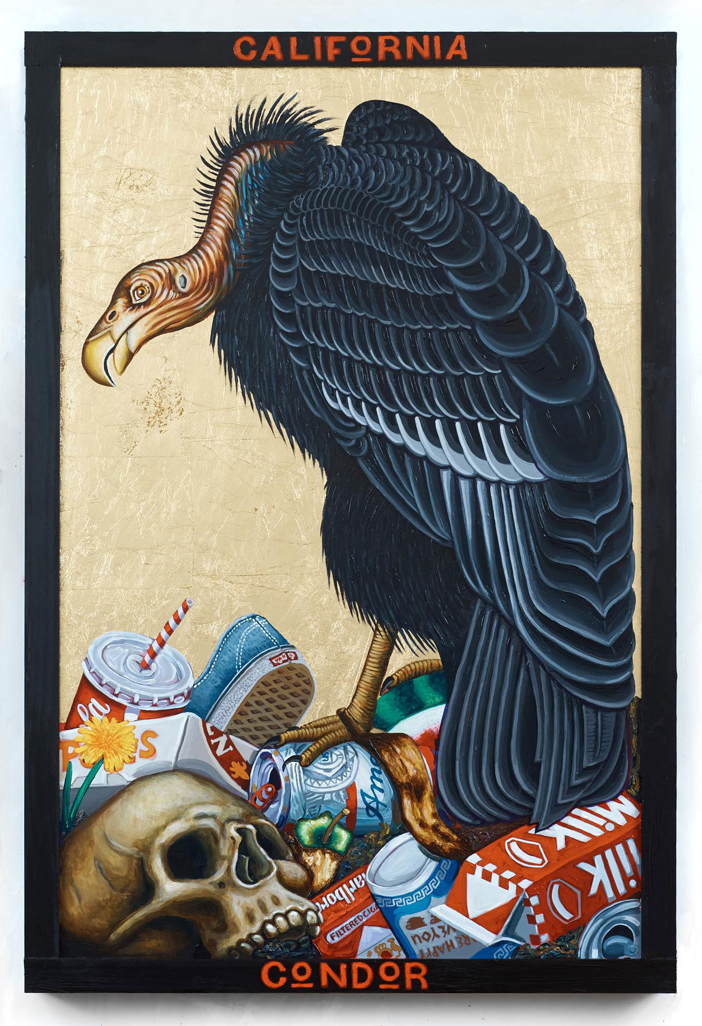 California Condor. Painting: Tom Sanford/101/EXHIBIT