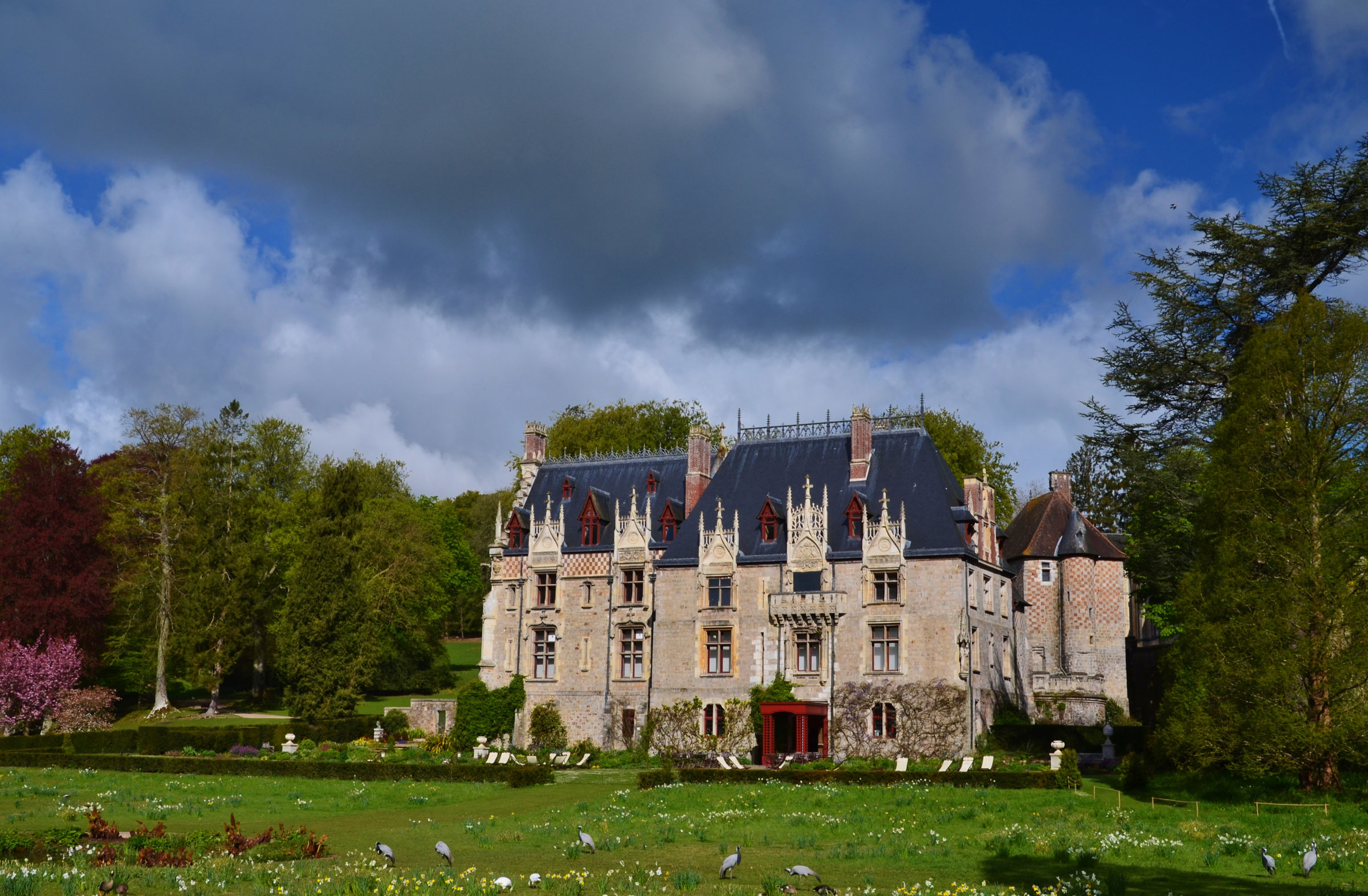 Parc zoologique de Clères in Normandy, France, is where Delacour once fostered his collection of live pheasants. Isamiga76/Flickr (CC by 2.0)