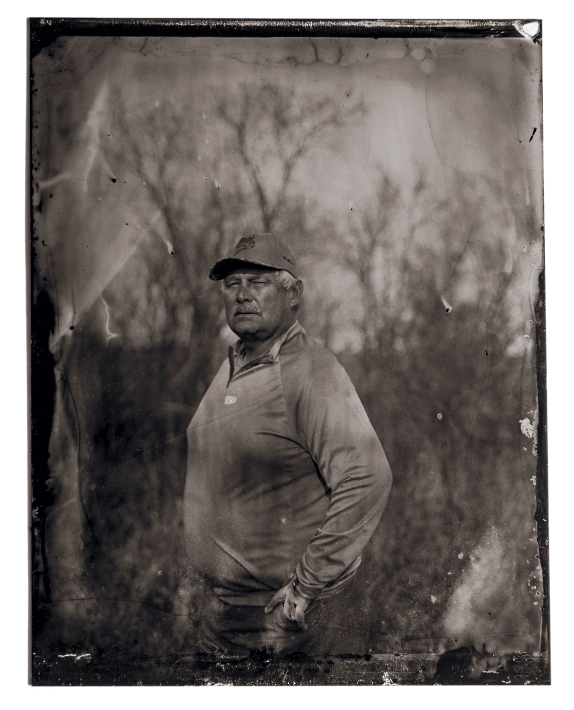 Paul Niebur on his pheasant property just outside of Redfield, South Dakota. Tom Fowlks