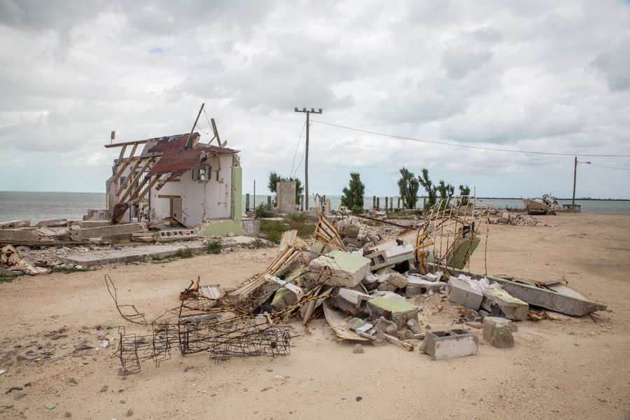 A building that was damaged as Hurricane Matthew swept through Andros, The Bahamas, in 2016. Many Bahamians lost their homes during the storm. Camilla Cerea/Audubon