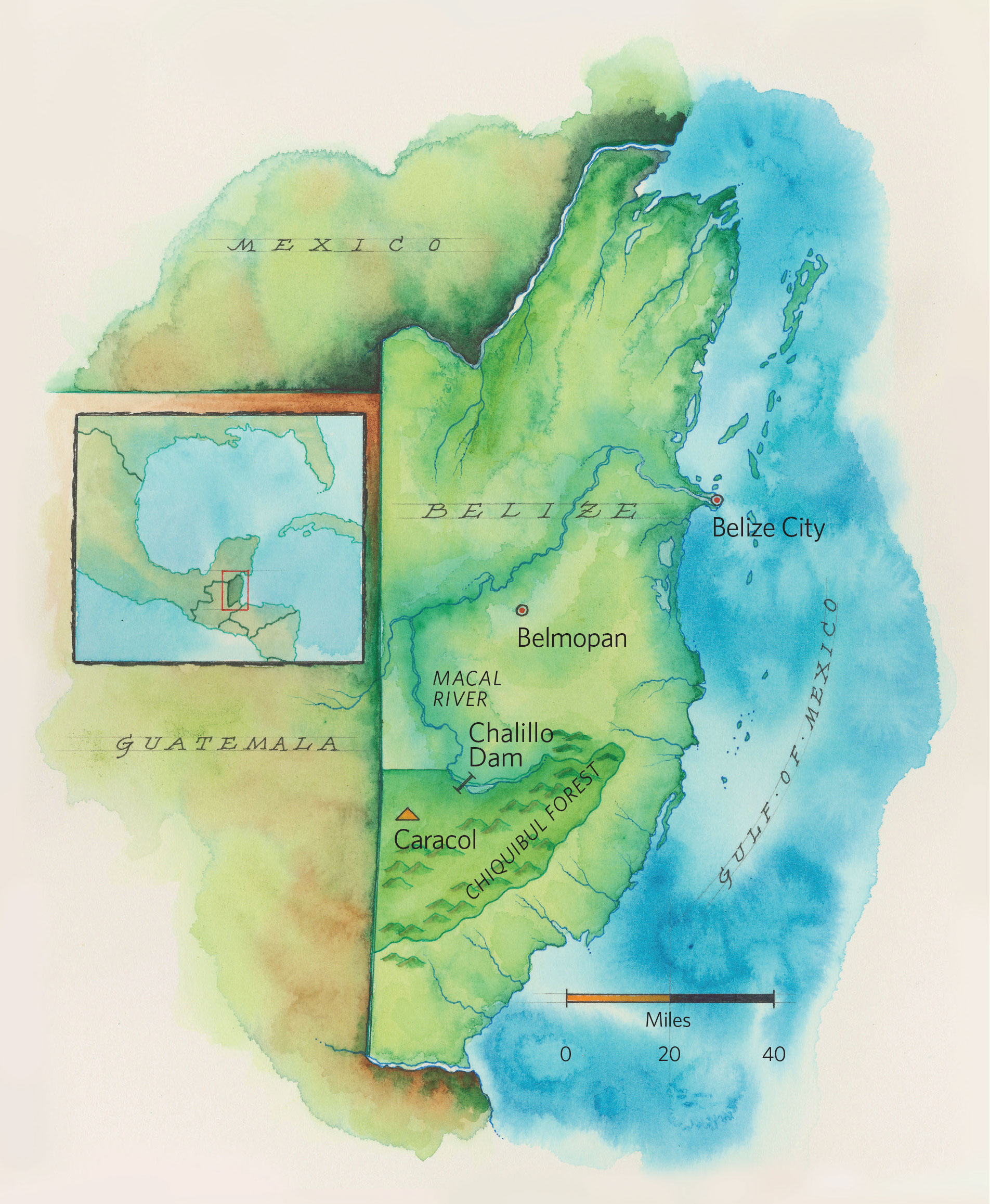 Map: Mike Reagan