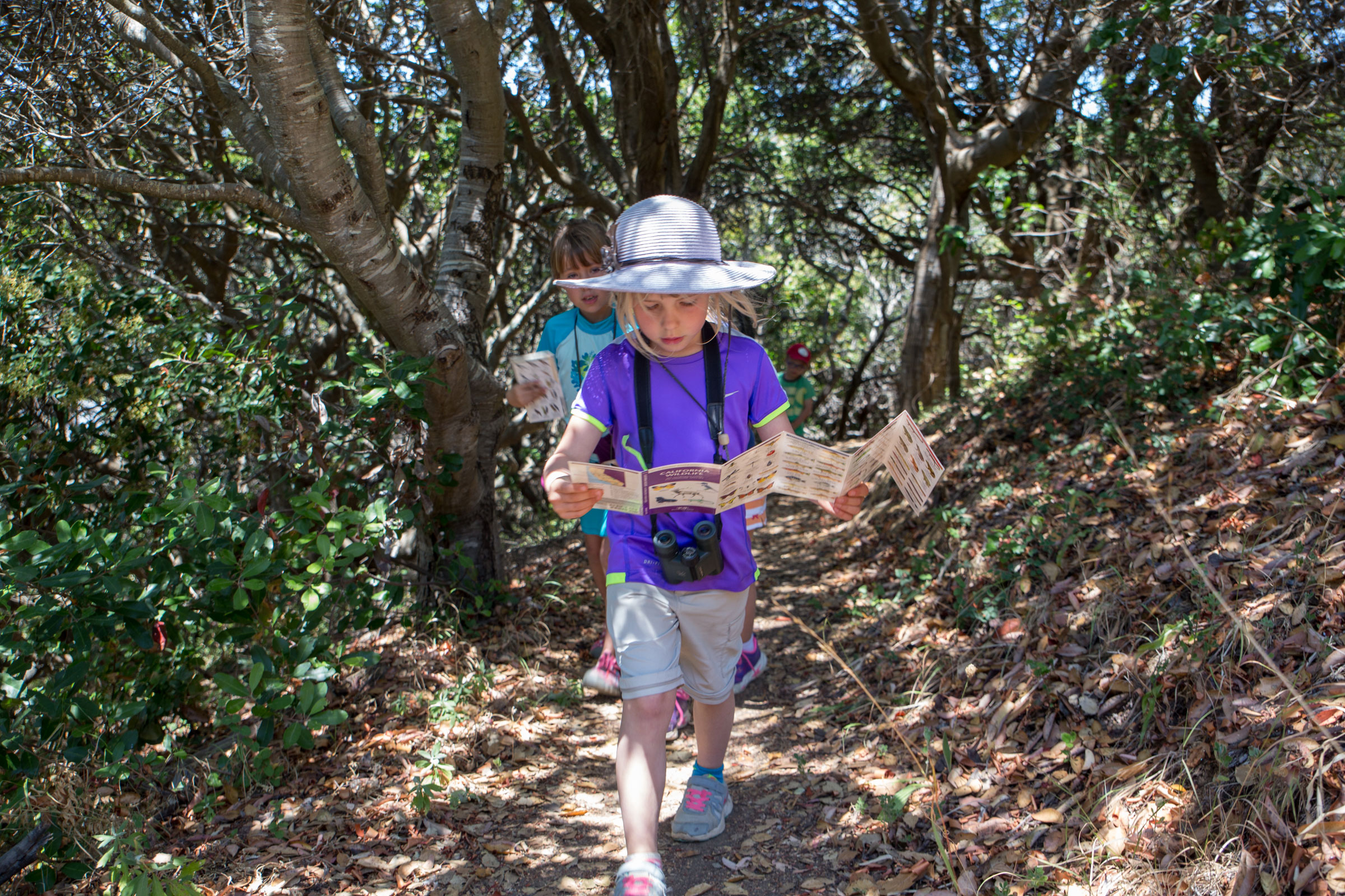 Want to get kids excited about birding? Make it into a game by telling them it's a big scavenger hunt. Camilla Cerea/Audubon