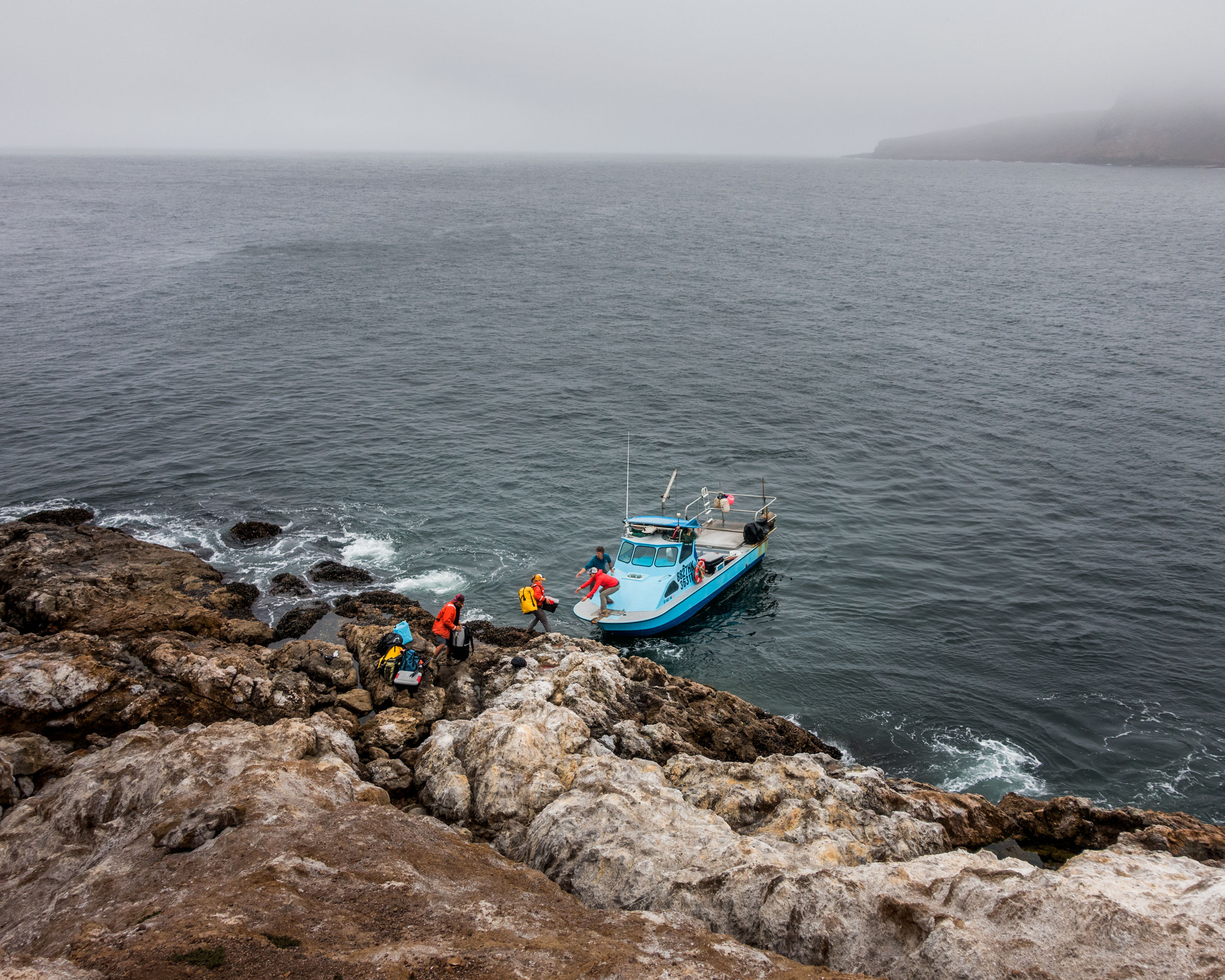 Landing at Prince Island. Jim McAuley